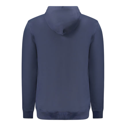 Tommy Hilfiger Blue Cotton Hooded Sweatshirt