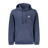Tommy Hilfiger Blue Cotton Hoodie
