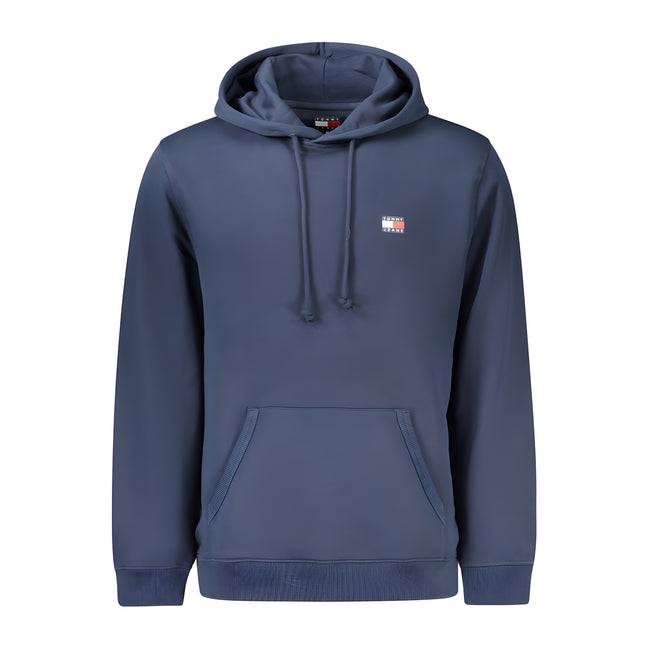 Tommy Hilfiger Blue Cotton Hoodie