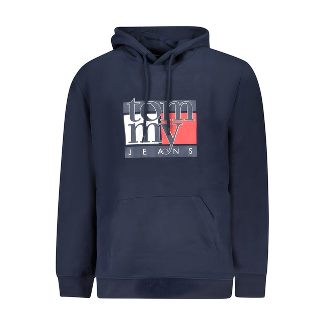 Hanorac Tommy Hilfiger din bumbac albastru