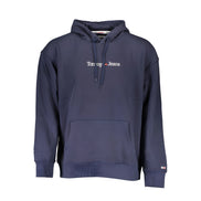 Tommy Hilfiger Blue Cotton Hoodie