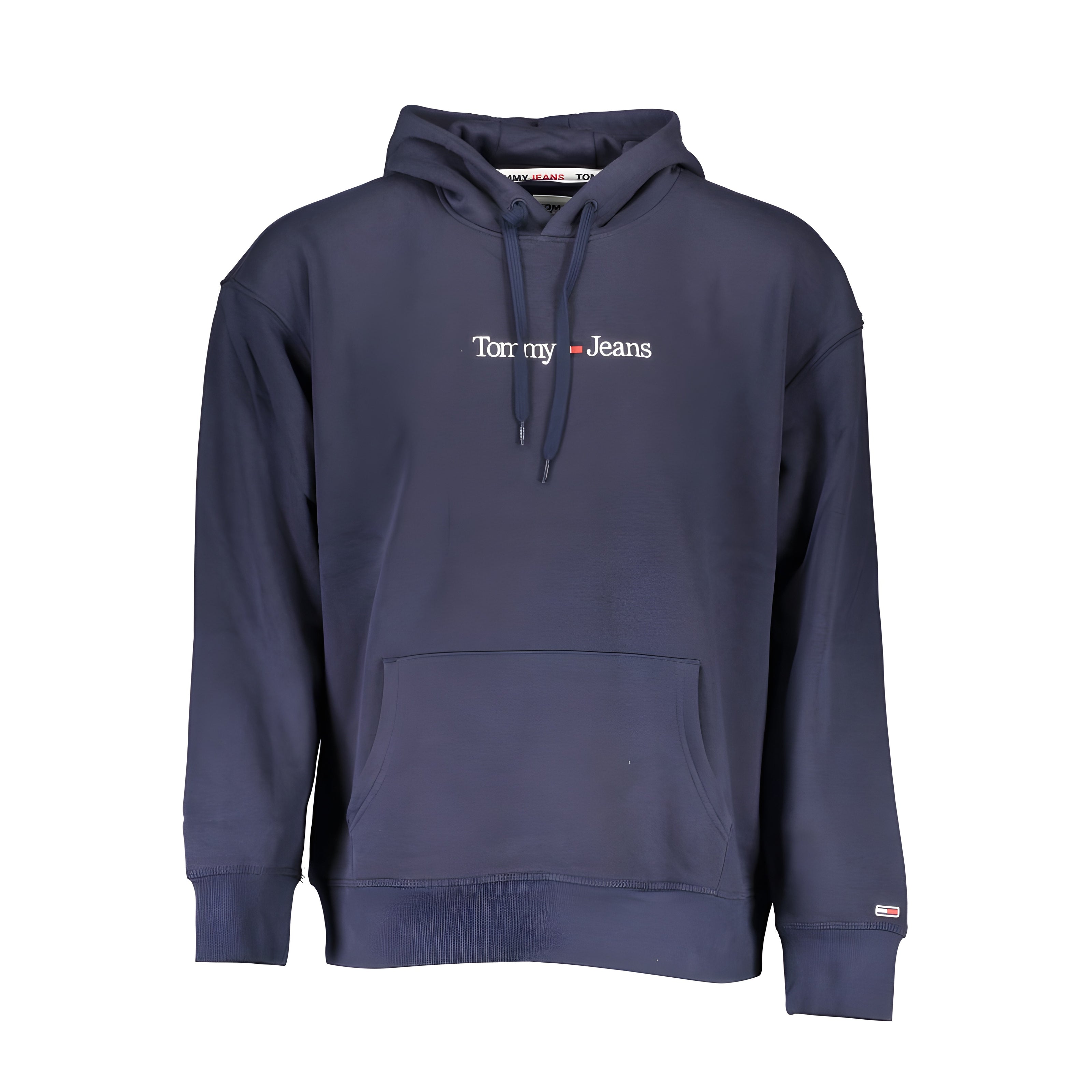 Tommy Hilfiger Blue Cotton Hoodie