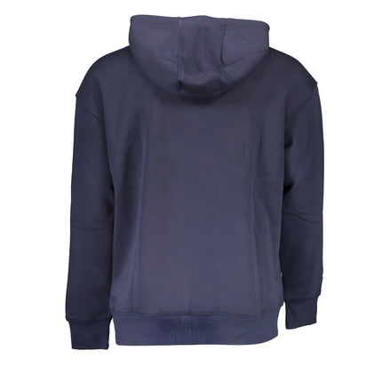 Tommy Hilfiger Blue Cotton Hoodie