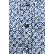 Gucci Blue Cotton Sleeveless Jacket