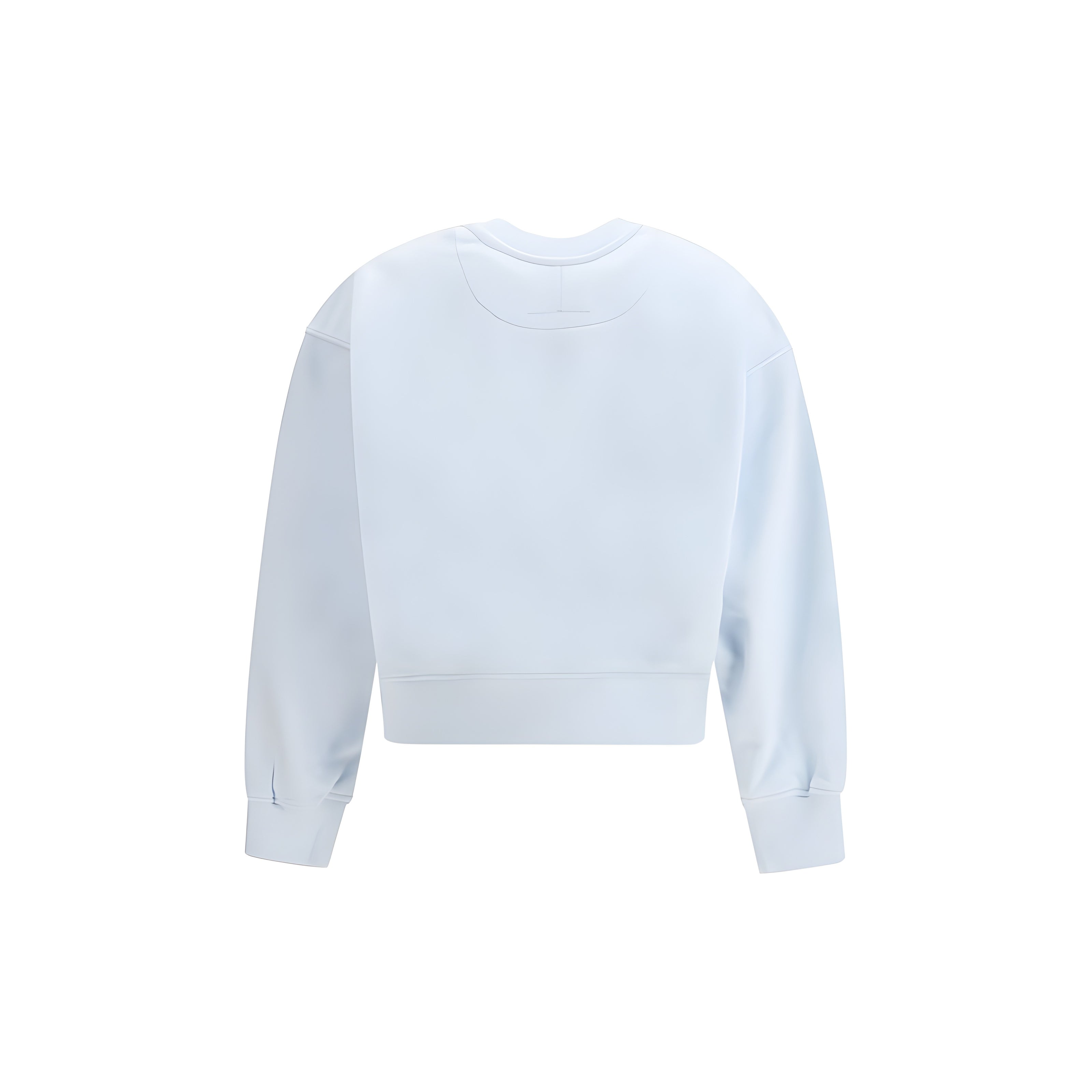 Hanorac din bumbac albastru Alexander McQueen