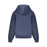 Bluză din bumbac albastră Tommy Hilfiger