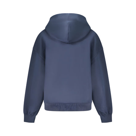 Bluză din bumbac albastră Tommy Hilfiger
