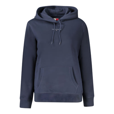 Tommy Hilfiger Blue Cotton Hoodie