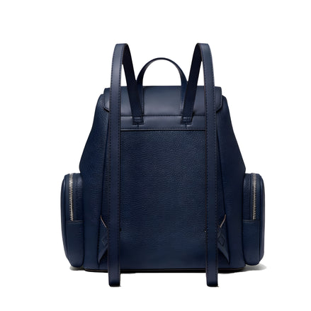 Rucsac din blană albastră Michael Kors