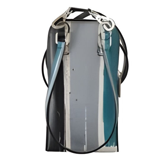 Dolce & Gabbana Blue Leather Cross Body Neck Strap Card Slot Phone Pocket