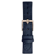 Furla Blue Leather Dress Watch