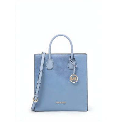 Geantă Michael Kors din piele albastră
