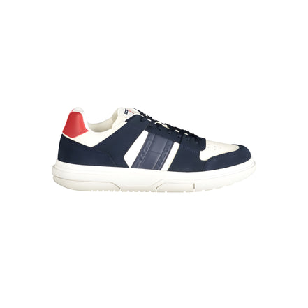 Tommy Hilfiger Blue Leather Sneaker