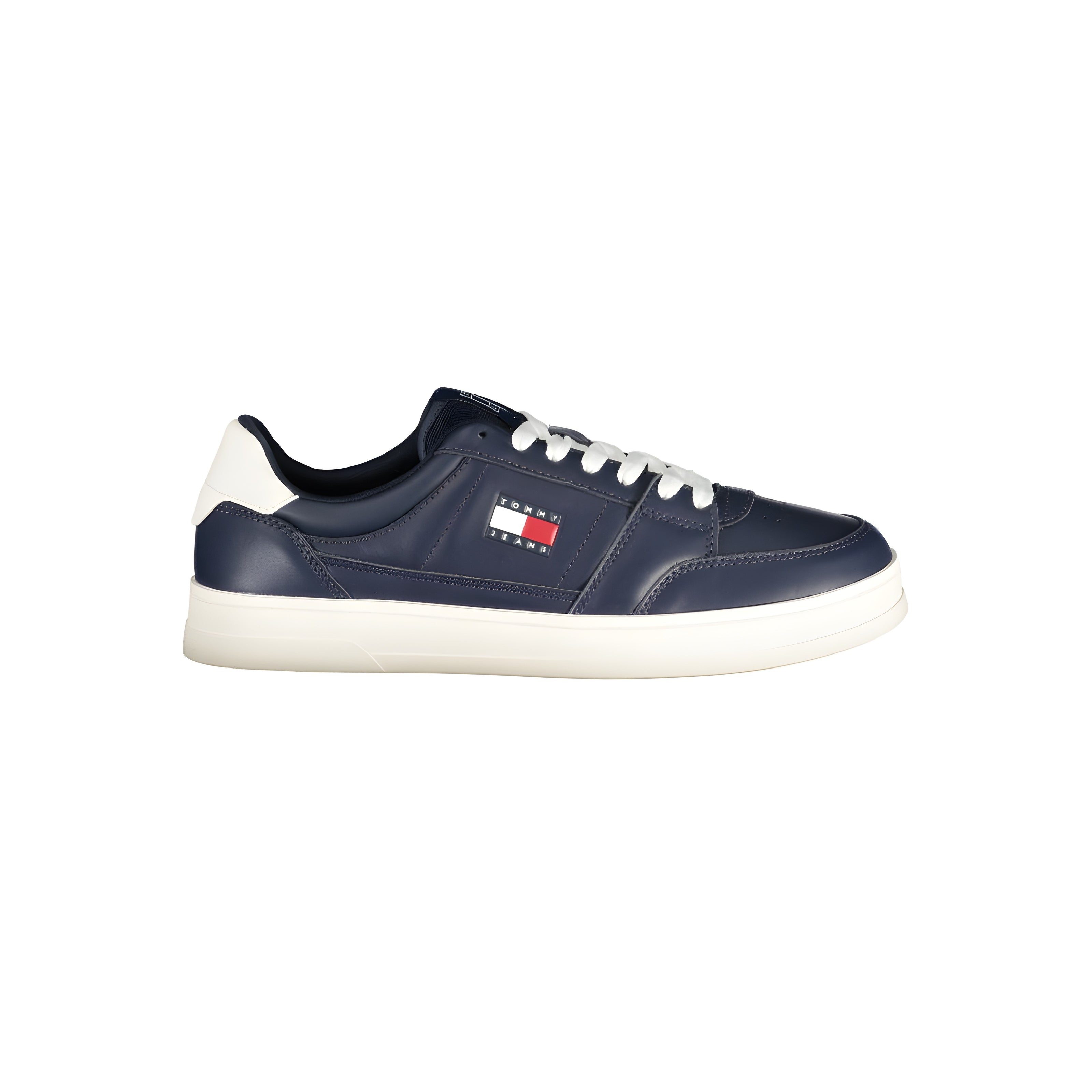 Tommy Hilfiger Blue Leather Sneaker