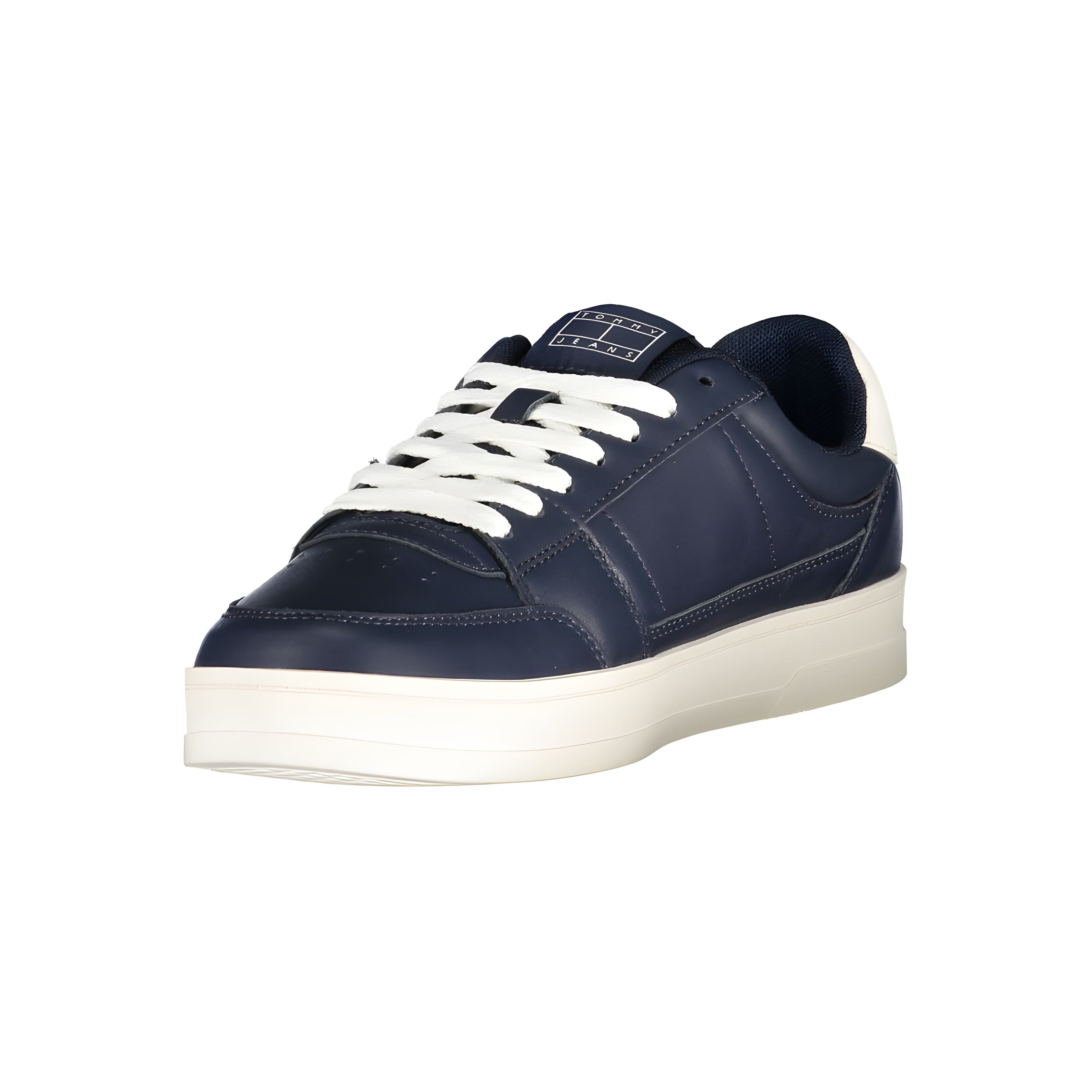 Tommy Hilfiger Blue Leather Sneaker