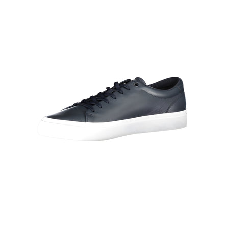Sneakers din piele albaștri Tommy Hilfiger
