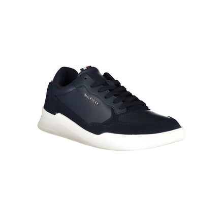 Pantof sport din piele albastră Tommy Hilfiger