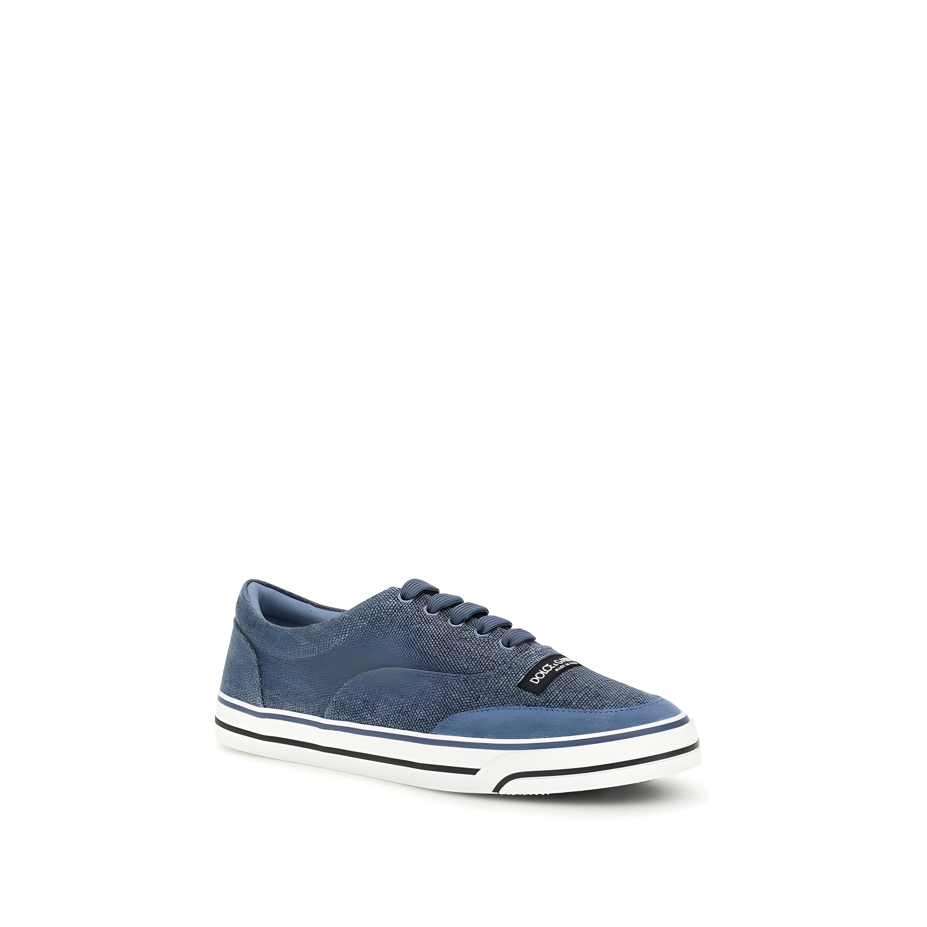 Adidași Dolce & Gabbana Blue Linen Low Top