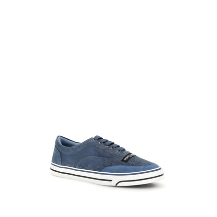 Adidași Dolce & Gabbana Blue Linen Low Top