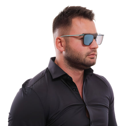 Ochelari de soare tip aviator albaștri
