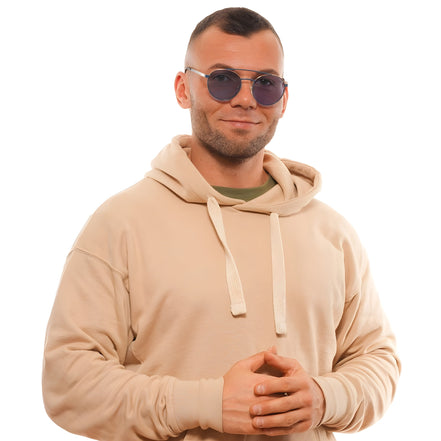 Ochelari de soare Guess albaștri