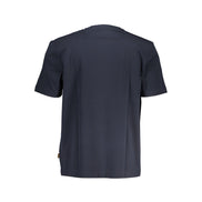Tricou Hugo Boss Albastru din Bumbac Organic