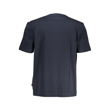 Tricou Hugo Boss Albastru din Bumbac Organic