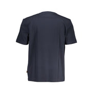 Tricou Hugo Boss Albastru din Bumbac Organic