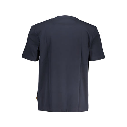 Tricou Hugo Boss Albastru din Bumbac Organic