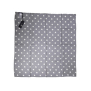 Dolce & Gabbana Blue Polka Dot Silk Square Foulard 91.5cm x 89.5cm Scarf