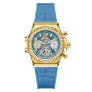 Guess Blue Synthetic Sport Watch