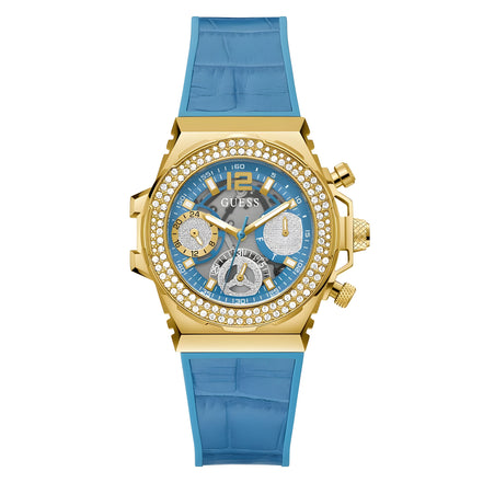 Guess Blue Synthetic Sport Watch