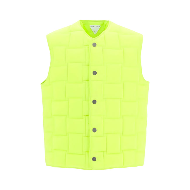 Jachetă fără mâneci Bottega Veneta bicoloră