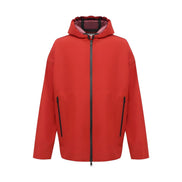 Bottega Veneta Red Polyamide Shell Jacket