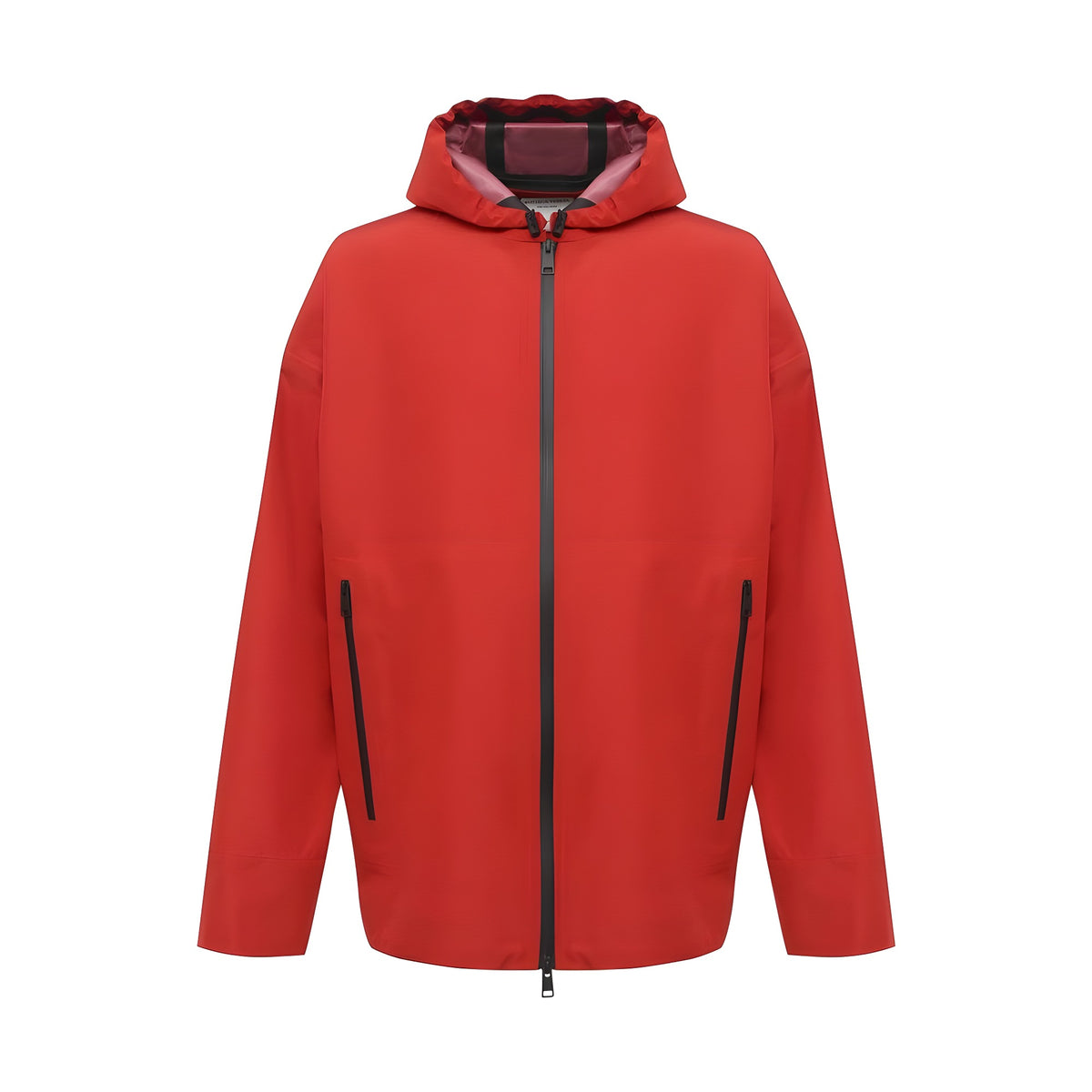 Bottega Veneta Red Polyamide Shell Jacket