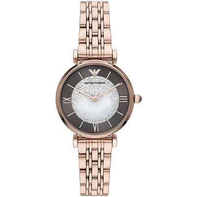 Emporio Armani Bronze Steel Quartz Watch