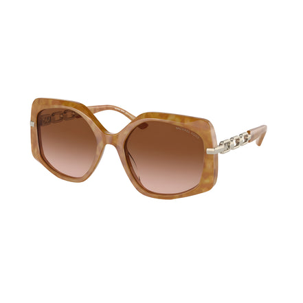 Ochelari de soare Michael Kors maro