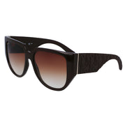 Ferragamo Brown Sunglasses