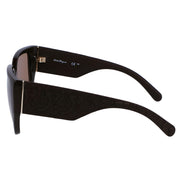 Ferragamo Brown Sunglasses