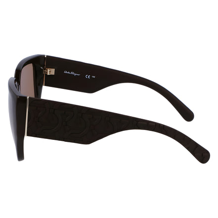 Ferragamo Brown Sunglasses