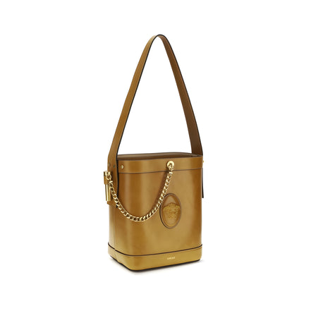 Versace Brown Bucket Bag