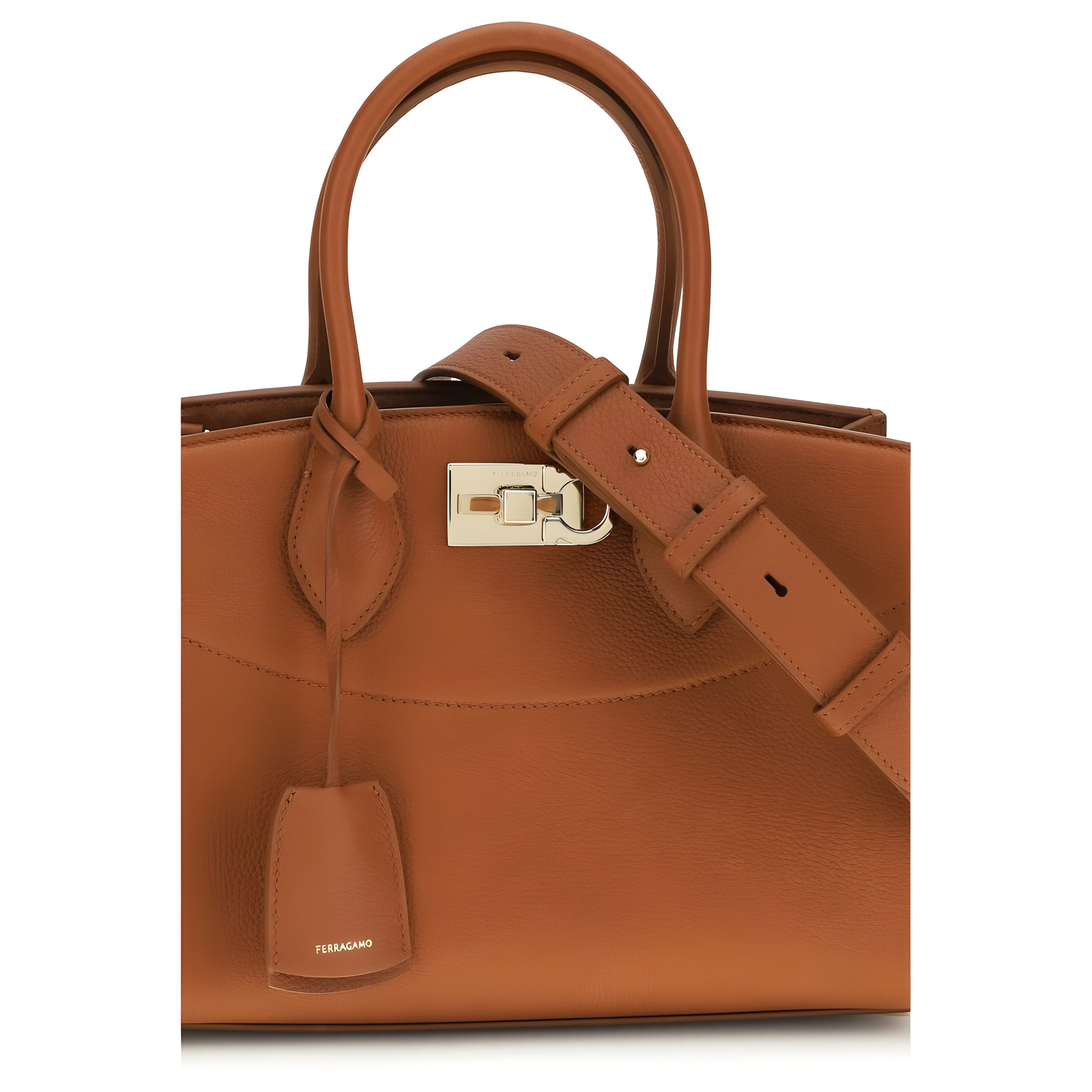 Ferragamo Brown Handbag