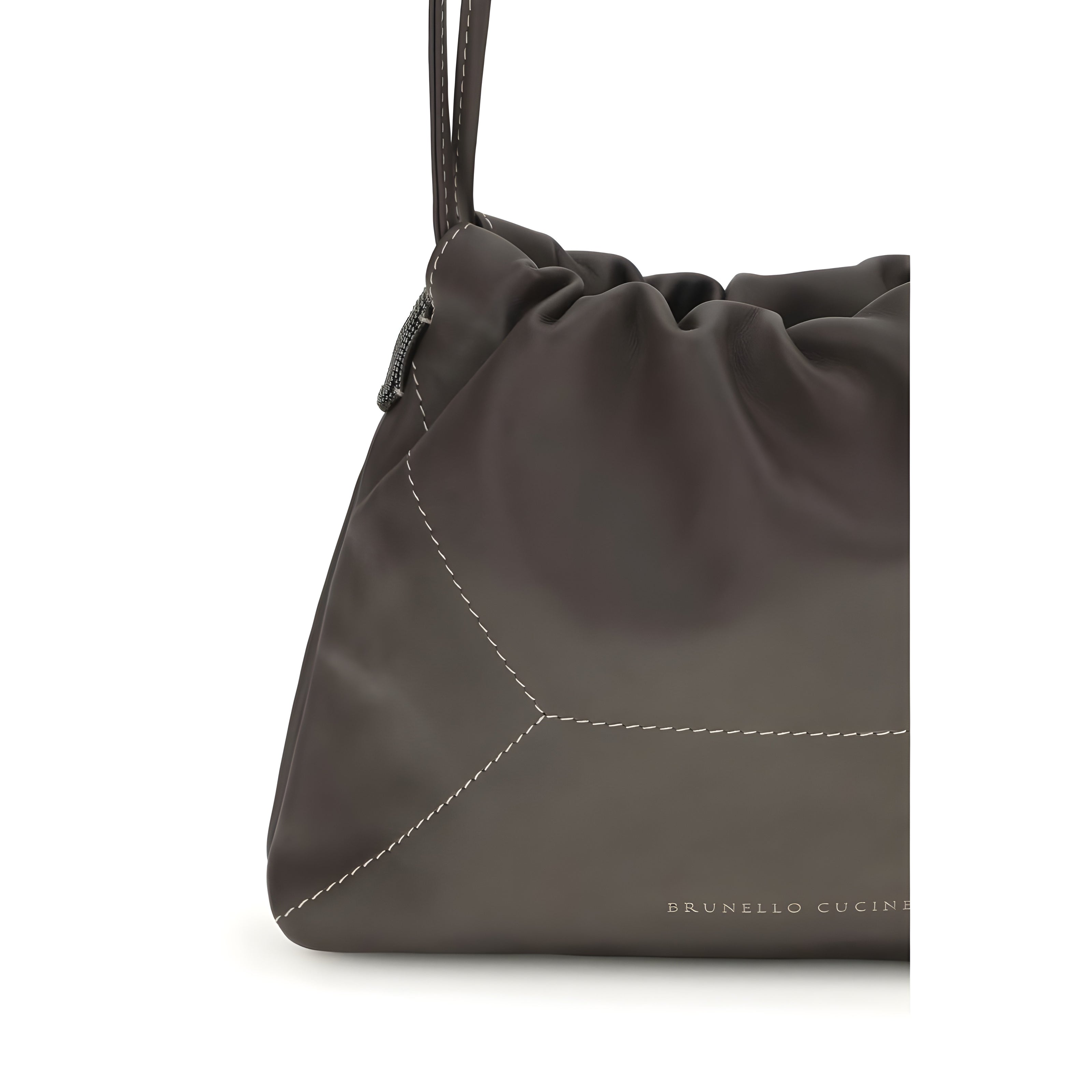 Brunello Cucinelli Brown Shoulder Bag
