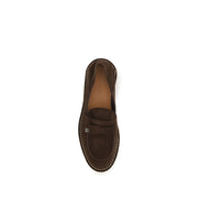 Dolce & Gabbana Brown Slip-On Loafers