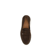 Dolce & Gabbana Brown Slip-On Loafers