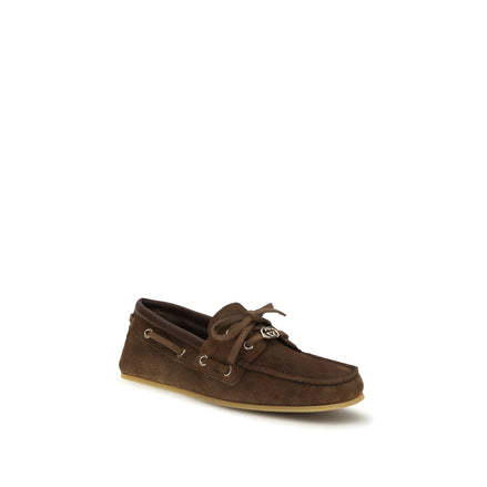 Gucci Brown Slip-On Loafers