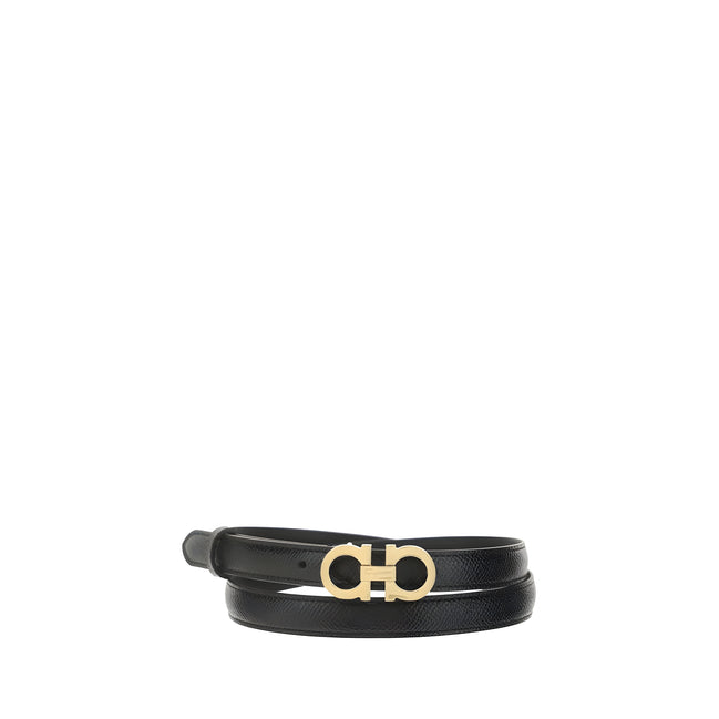 Ferragamo Brown Thin Belt