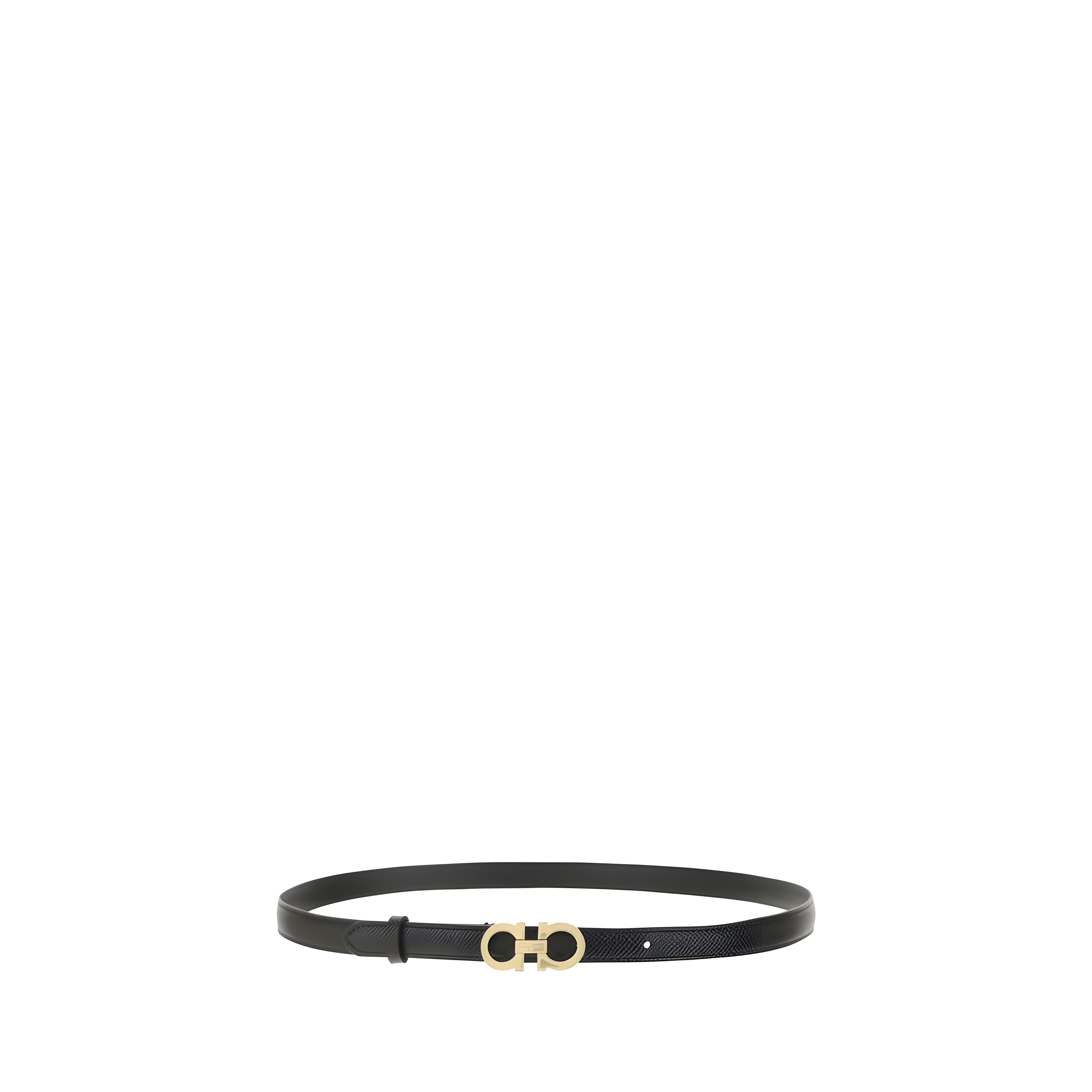 Ferragamo Brown Thin Belt