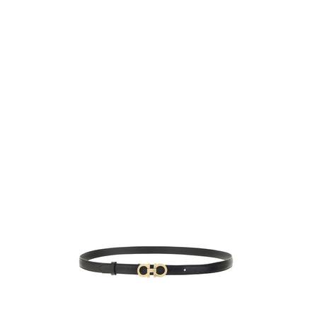 Ferragamo Brown Thin Belt