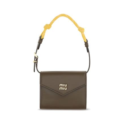 Portofel maro Miu Miu